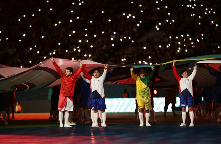 Xúc động với hình ảnh Việt Nam trong lễ khai mạc World Cup nữ 2023 - Ảnh 5.