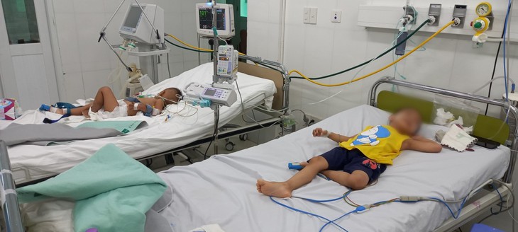 Chạy đua từng phút cứu bệnh nhân tay chân miệng nặng ở Khánh Hòa - Ảnh 2.