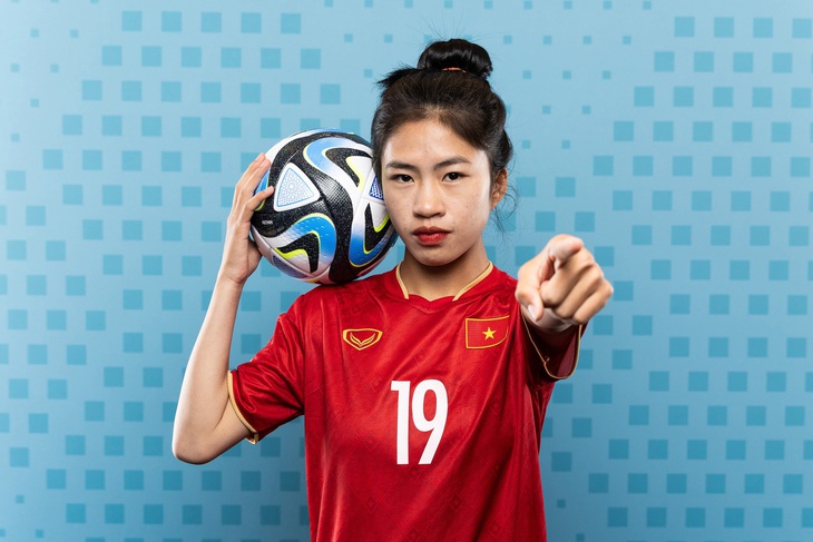 Ngắm nhan sắc 'vạn người mê' của cầu thủ nữ Việt Nam dự World Cup nữ 2023 - Ảnh 14.