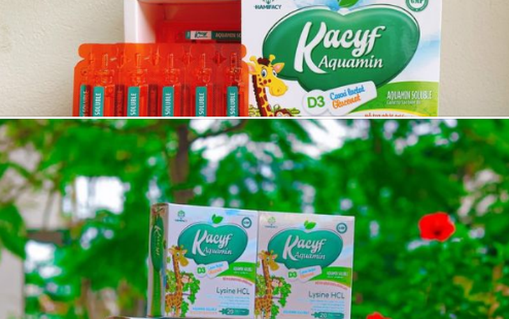 Cảnh báo TPBVSK Kacyf Aquamin vi phạm quy định quảng cáo trên một số website