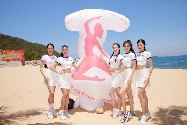 Thí sinh Miss World Vietnam 2023 tham gia phần thi Người đẹp thể thao - Ảnh 2. Thí sinh Miss World Vietnam 2023 tham gia phần thi Người đẹp thể thao - Ảnh 2.