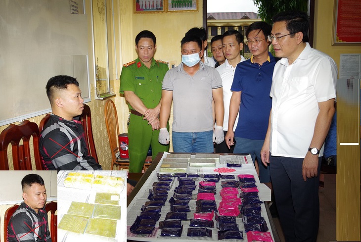 Bắt đối tượng vận chuyển 5 bánh heroin và hơn 10.000 viên ma túy tổng hợp - Ảnh 1.