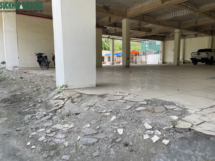 Cận cảnh chợ dân sinh Lĩnh Nam (Hà Nội) bỏ hoang nhiều năm, xuống cấp nghiêm trọng - Ảnh 3.