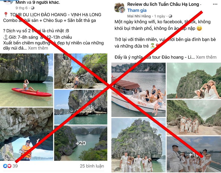 Xuất hiện tình trạng du lịch tự phát tại các "đảo hoang" trên Vịnh Hạ Long - Ảnh 1.