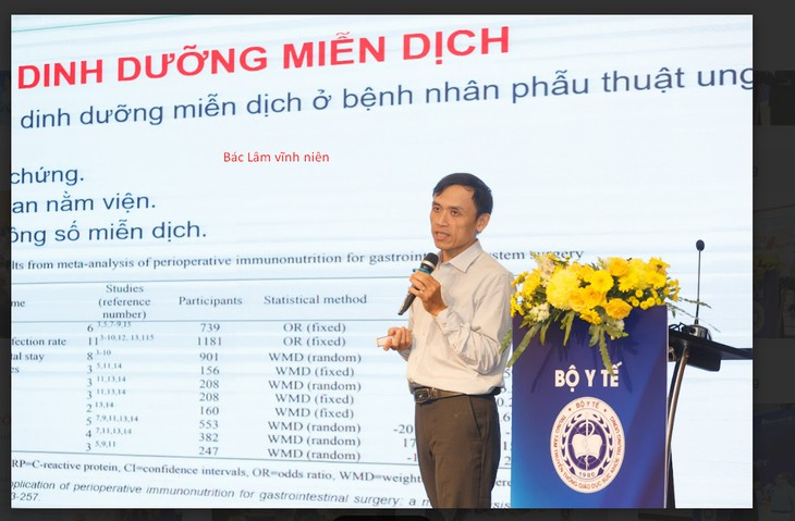 Gần 500 cán bộ y tế khu vực miền Trung tham dự hội thảo dinh dưỡng miễn dịch - Ảnh 3.