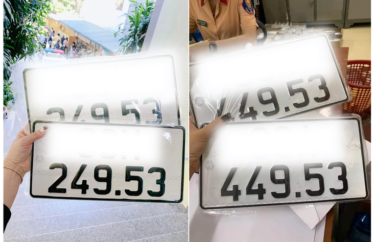 Người dân than quá nhiều biển "49, 53" trong danh sách đấu giá, Cục CSGT lý giải - Ảnh 1. Người dân than quá nhiều biển "49, 53" trong danh sách đấu giá, Cục CSGT lý giải - Ảnh 1.
