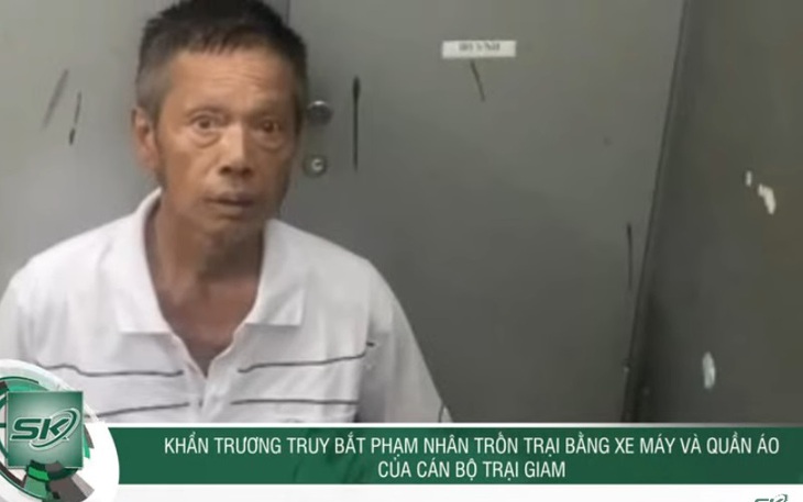 Tức tốc truy bắt phạm nhân trốn trại bằng xe máy và quần áo của cán bộ trại giam
