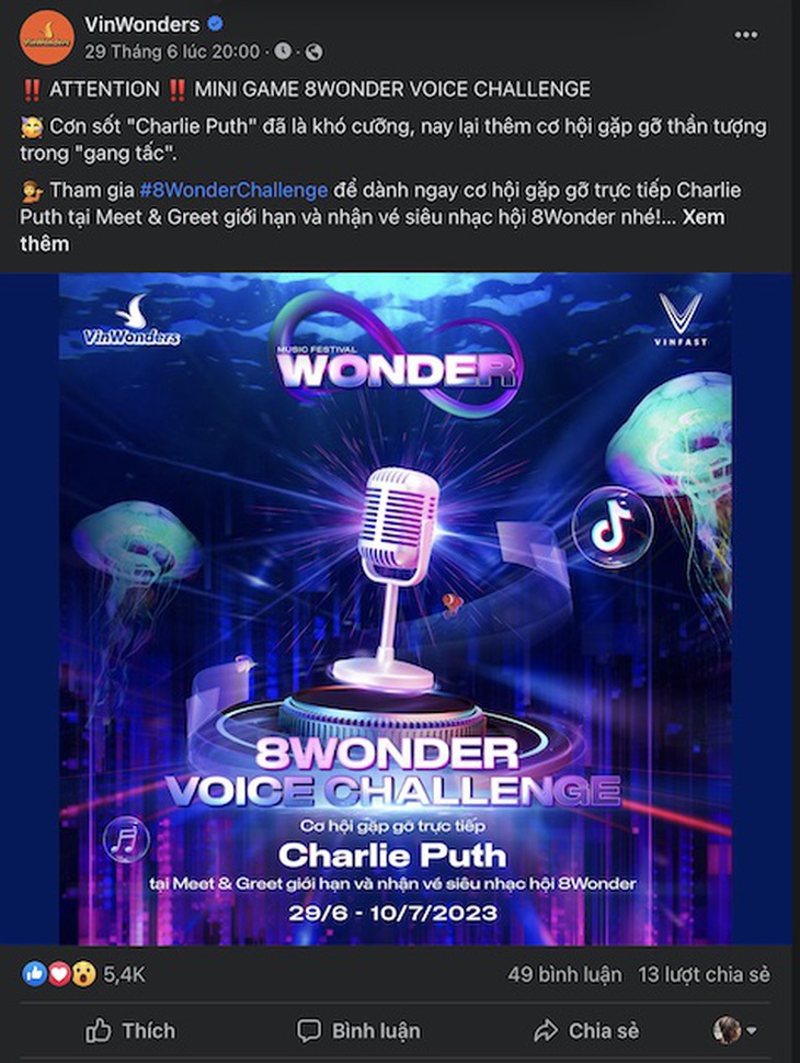 Cơ hội trực tiếp gặp mặt Charlie Puth dành cho fan Việt - Ảnh 1. Cơ hội trực tiếp gặp mặt Charlie Puth dành cho fan Việt - Ảnh 1.