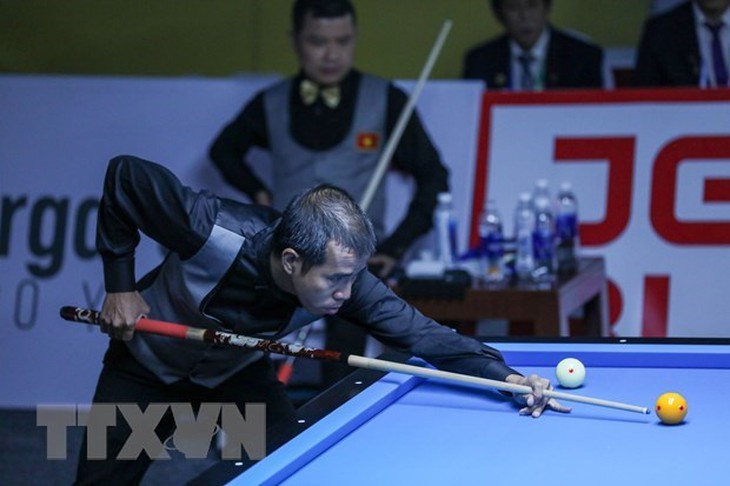 Trần Quyết Chiến lần thứ 2 vô địch Billiard Carom 3 băng Cup Thế giới - Ảnh 1. Trần Quyết Chiến lần thứ 2 vô địch Billiard Carom 3 băng Cup Thế giới - Ảnh 1.