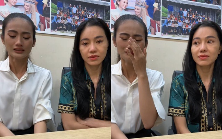 Hoa hậu Ý Nhi bật khóc xin lỗi sau những phát ngôn gây tranh cãi - Ảnh 1. Hoa hậu Ý Nhi bật khóc xin lỗi sau những phát ngôn gây tranh cãi - Ảnh 1.