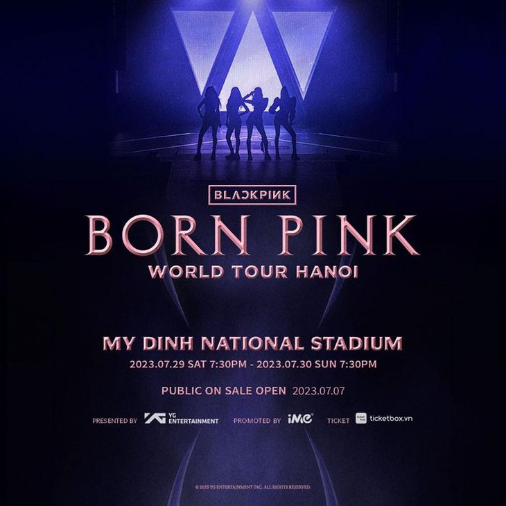 Chính thức công bố sơ đồ sân khấu và giá vé concert Blackpink tại Hà Nội - Ảnh 1. Chính thức công bố sơ đồ sân khấu và giá vé concert Blackpink tại Hà Nội - Ảnh 1.