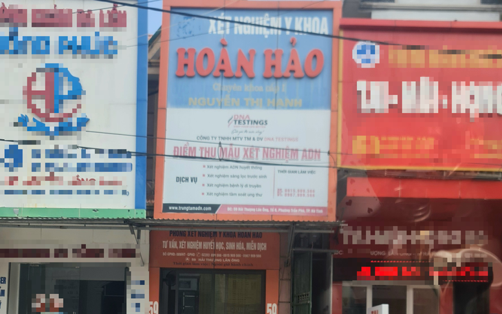 Hà Tĩnh: Phòng xét nghiệm tư nhân tự ý hoạt động vượt giấy phép
