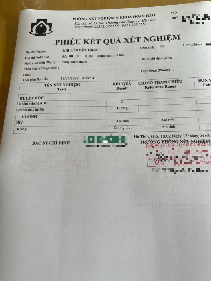 Hà Tĩnh: Phòng xét nghiệm y khoa tự ý hoạt động vượt giấy phép - Ảnh 3. Hà Tĩnh: Phòng xét nghiệm y khoa tự ý hoạt động vượt giấy phép - Ảnh 3.