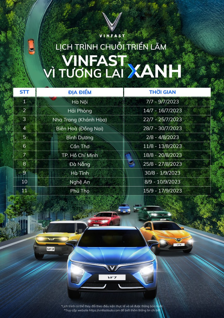 Triển lãm "Vinfast - vì tương lai xanh" tại Hà Nội: Ra mắt bộ tứ xe điện Vinfast mới - Ảnh 3.