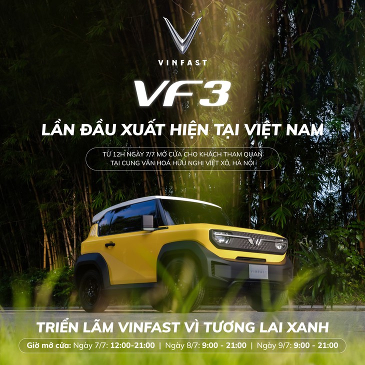 Triển lãm "Vinfast - vì tương lai xanh" tại Hà Nội: Ra mắt bộ tứ xe điện Vinfast mới - Ảnh 2.