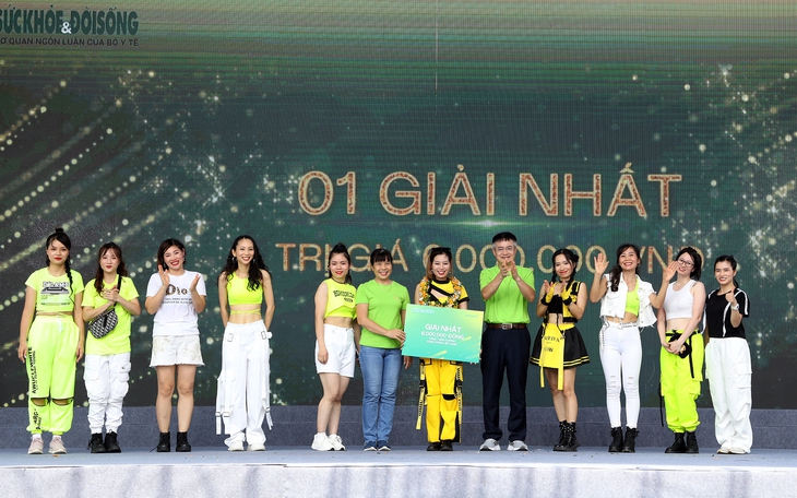 Tiết mục giành giải Nhất tại Ngày Dinh dưỡng Cộng đồng Việt Nam sôi động, lôi cuốn người xem