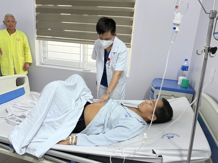 Bệnh viện Kiến An cứu sống bệnh nhân viêm tụy cấp thể nặng bằng thay huyết tương - Ảnh 1.