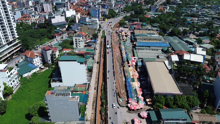 "Soi" tiến độ 1 số dự án giao thông trọng điểm tại Hà Nội - Ảnh 4. "Soi" tiến độ 1 số dự án giao thông trọng điểm tại Hà Nội - Ảnh 4.
