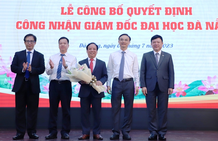 PGS Nguyễn Ngọc Vũ tiếp tục giữ chức vụ Giám đốc Đại học Đà Nẵng - Ảnh 1.