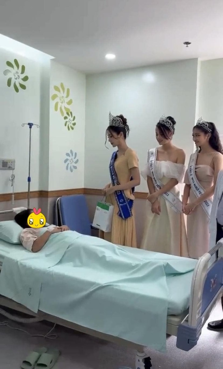 Thực hư đằng sau việc Hoa hậu Ý Nhi vướng tranh cãi khi đi từ thiện ở bệnh viện 5 sao - Ảnh 1. Thực hư đằng sau việc Hoa hậu Ý Nhi vướng tranh cãi khi đi từ thiện ở bệnh viện 5 sao - Ảnh 1.