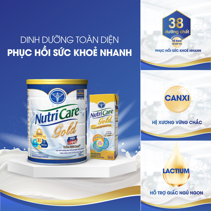 Giải pháp dinh dưỡng giúp phục hồi sức khoẻ nhanh - Ảnh 3.