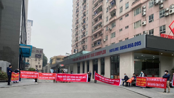 Loạt nguyên nhân khiến tranh chấp chung cư tại Hà Nội ngày càng phức tạp - Ảnh 1. Loạt nguyên nhân khiến tranh chấp chung cư tại Hà Nội ngày càng phức tạp - Ảnh 1.