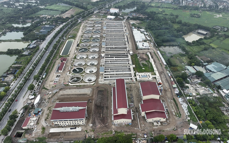 Cận cảnh nhà máy xử lý nước thải được kỳ vọng 'hồi sinh' các dòng sông của Hà Nội
