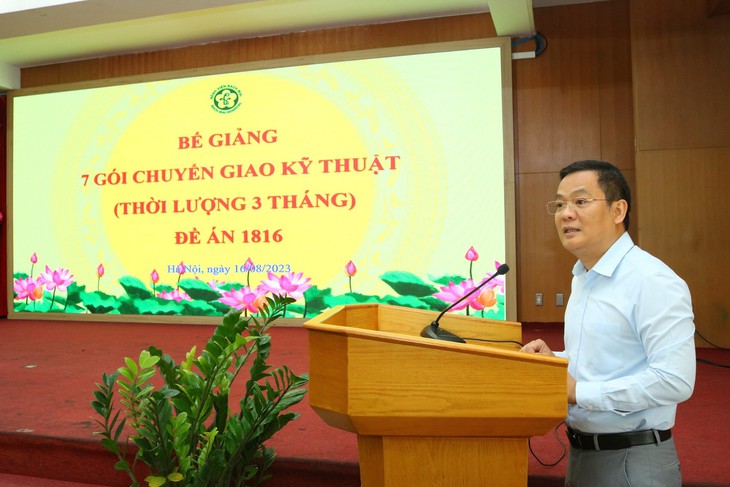 BV Bạch Mai giảm áp lực chuyển tuyến nhờ chuyển giao kỹ thuật - Ảnh 1. BV Bạch Mai giảm áp lực chuyển tuyến nhờ chuyển giao kỹ thuật - Ảnh 1.