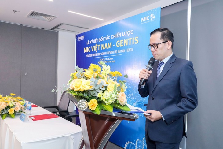 Lễ ký kết đối tác chiến lược giữa GENTIS và MIC Việt Nam - Ảnh 3. Lễ ký kết đối tác chiến lược giữa GENTIS và MIC Việt Nam - Ảnh 3.