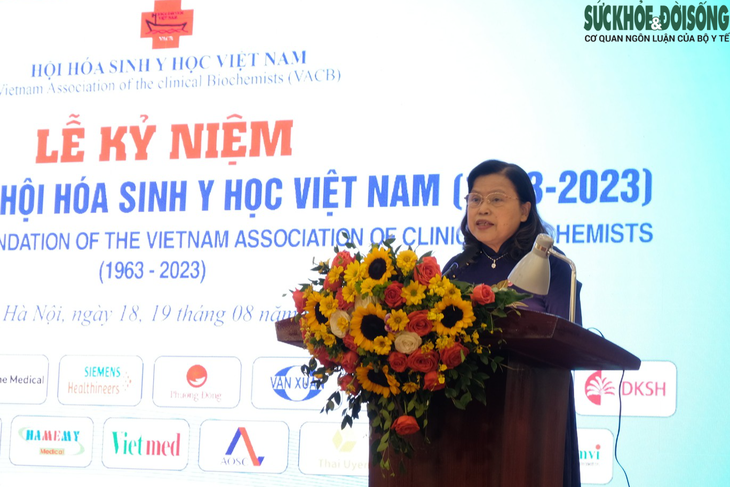 Hội Hóa sinh Y học Việt Nam kỷ niệm 60 năm thành lập - Ảnh 2. Hội Hóa sinh Y học Việt Nam kỷ niệm 60 năm thành lập - Ảnh 2.