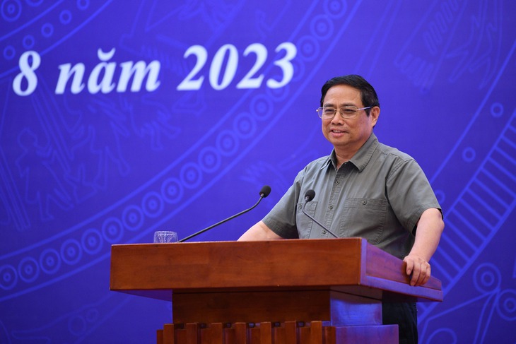 Thủ tướng Phạm Minh Chính: "Chương trình, sách giáo khoa cần tiếp tục đổi mới nhưng cũng cần chuẩn mực và ổn định phát triển" - Ảnh 1.