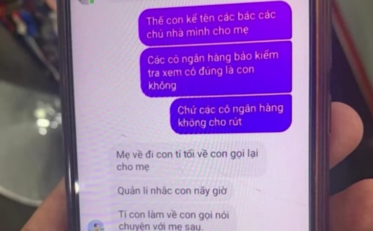 Cuộc gọi bất ngờ của con gái qua Facebook khiến người mẹ suýt mất tiền oan - Ảnh 1. Cuộc gọi bất ngờ của con gái qua Facebook khiến người mẹ suýt mất tiền oan - Ảnh 1.