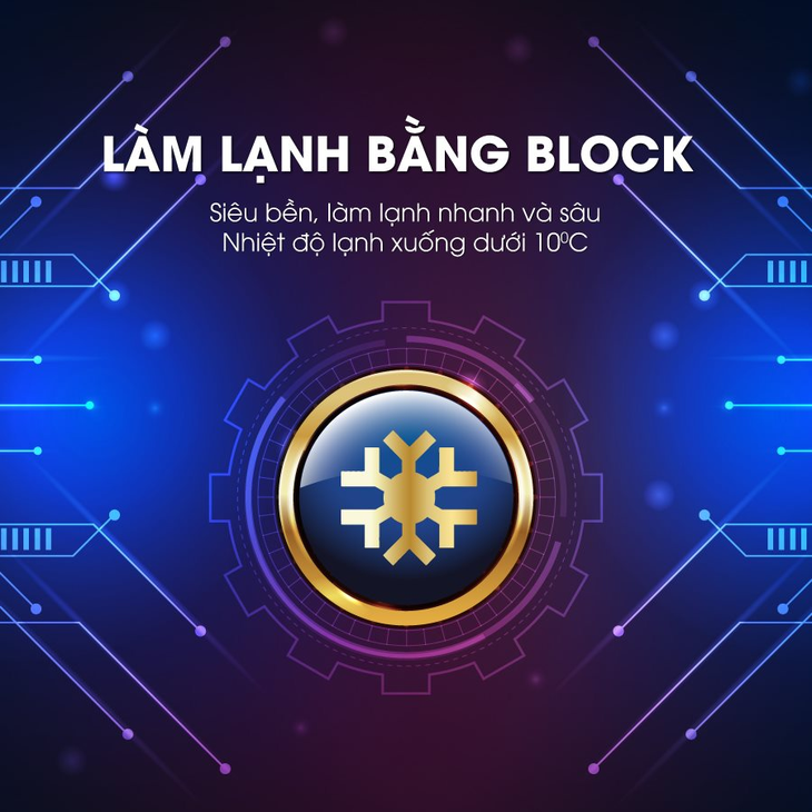 Mutosi ứng dụng công nghệ làm lạnh bằng Block trong máy lọc nước nóng lạnh - Ảnh 1.