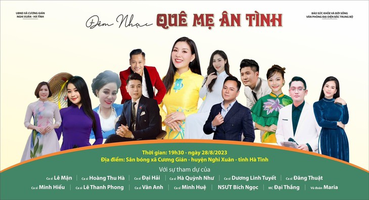 Báo Sức khỏe và Đời sống chuẩn bị tổ chức chương trình "Đêm nhạc Quê mẹ ân tình" - Ảnh 1.