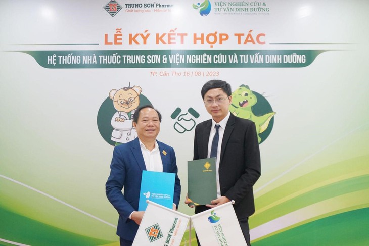 Trung Sơn Pharma hợp tác cùng Viện Nghiên cứu & Tư vấn Dinh dưỡng - Ảnh 1. Trung Sơn Pharma hợp tác cùng Viện Nghiên cứu & Tư vấn Dinh dưỡng - Ảnh 1.