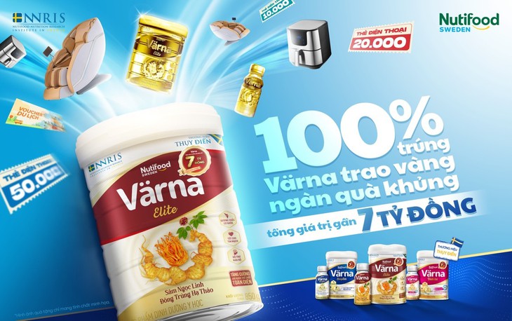 Värna tung chương trình khuyến mãi giá trị gần 7 tỷ đồng - Ảnh 2. Värna tung chương trình khuyến mãi giá trị gần 7 tỷ đồng - Ảnh 2.