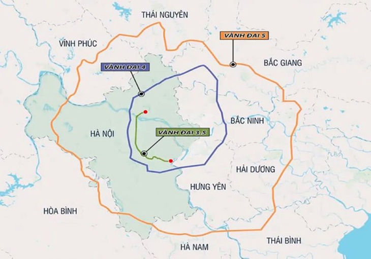 Chi tiết quy hoạch, vị trí, tuyến đường Vành đai 5 đi qua 8 tỉnh, thành phố - Ảnh 2.