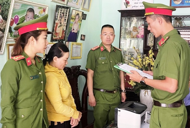 Bắt chủ hụi chiếm đoạt tiền biêu của 32 người - Ảnh 1.