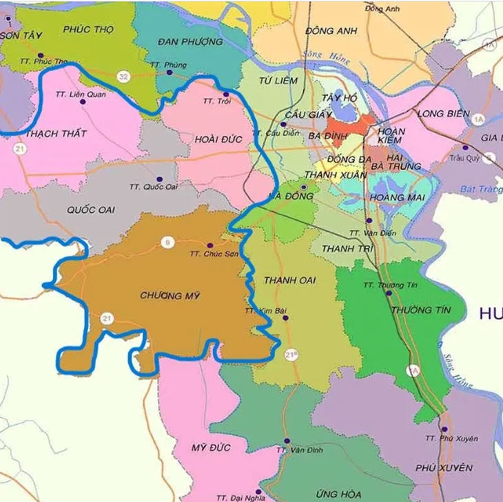 Hòa Lạc là hạt nhân chính để phát triển "Thành phố phía Tây" Hà Nội - Ảnh 1.