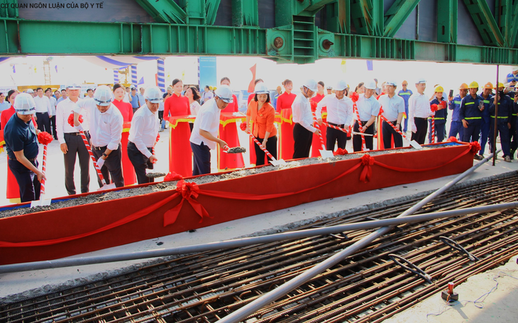 Chốt thời điểm khánh thành cầu Vĩnh Tuy giai đoạn 2