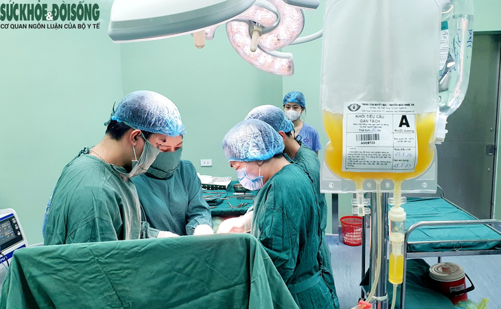Các thầy thuốc Bệnh viện Sản Nhi Nghệ An hiến máu cứu sản phụ giảm tiểu cầu vô căn - Ảnh 2.