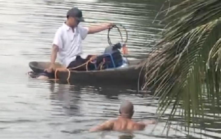 Về quê nội chơi, nữ sinh vừa trúng tuyển đại học và chú ruột đuối nước tử vong - Ảnh 1.
