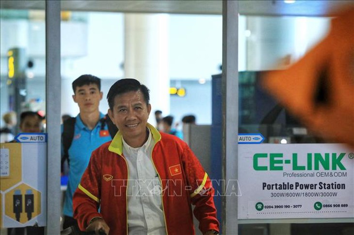 U23 Việt Nam về nước sau khi vô địch U23 Đông Nam Á 2023 - Ảnh 1. U23 Việt Nam về nước sau khi vô địch U23 Đông Nam Á 2023 - Ảnh 1.