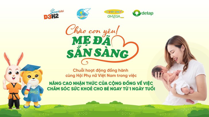 "Chào con yêu! Mẹ đã sẵn sàng" - Hành trình ý nghĩa cho hàng triệu bà mẹ trên cả nước - Ảnh 1.