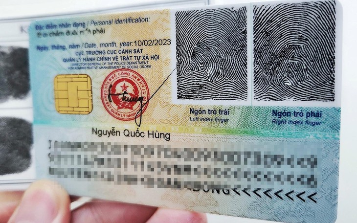 Đề xuất bỏ vân tay trên căn cước công dân để tăng tính bảo mật