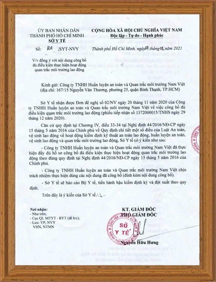Phòng ngừa bệnh nghề nghiệp qua quan trắc môi trường lao động - Ảnh 3. Phòng ngừa bệnh nghề nghiệp qua quan trắc môi trường lao động - Ảnh 3.