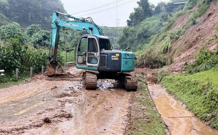 Yên Bái: Lượng mưa kỷ lục gây sạt lở, lũ ống khiến 2 trẻ nhỏ thiệt mạng - Ảnh 2.