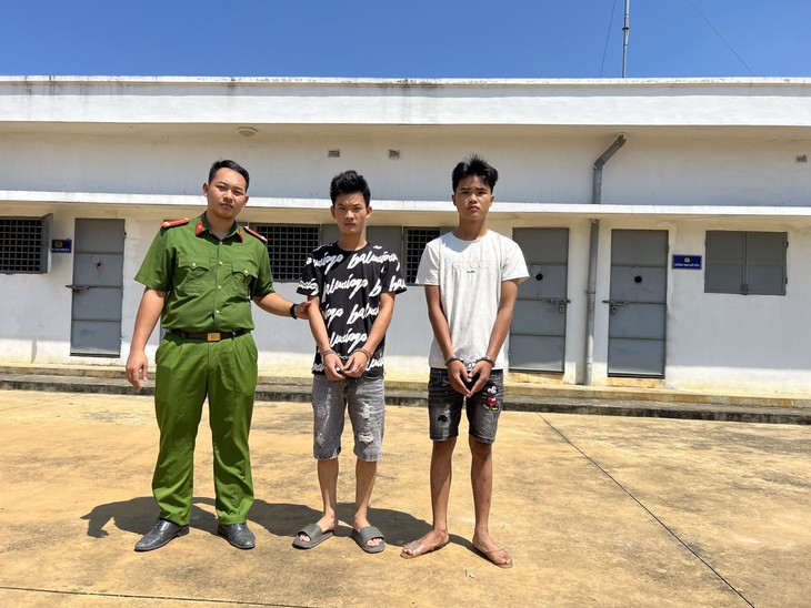 Không có việc làm ổn định, hai nam thanh niên rủ nhau đi cướp giật  - Ảnh 1.