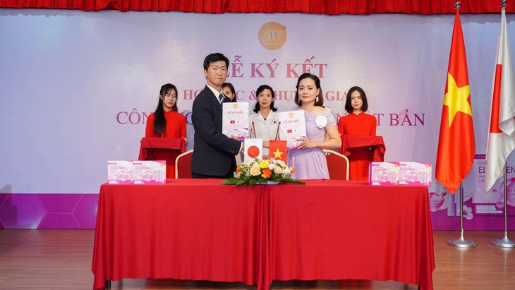 JW Việt Nam ký kết hợp tác và chuyển giao công nghệ làm đẹp từ Nhật Bản - Ảnh 1.