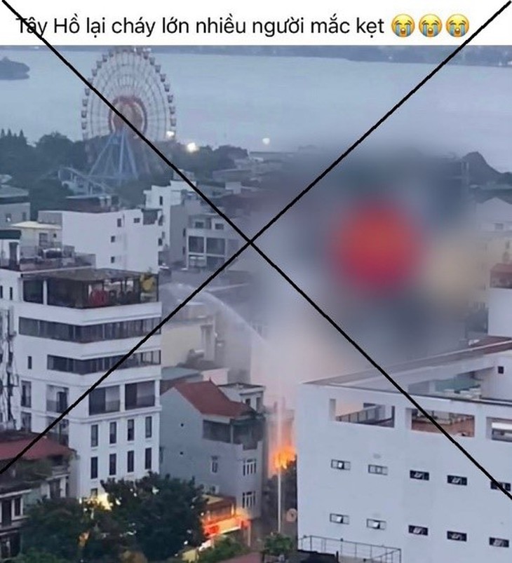 Thông tin sai sự thật trên mạng xã hội.